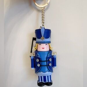 Kate Spade Oh What Fun 3D Nutcracker Key Chain KJ963 Blue Multicolor